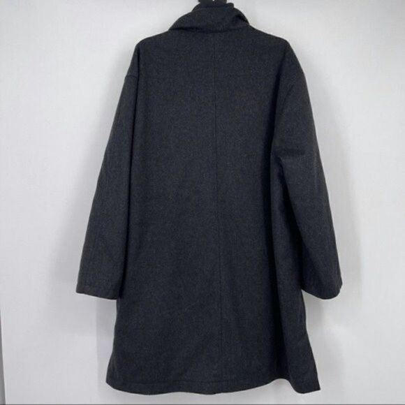 Schneiders Comfort temp Mens Gray long wool coat long 42 BoxU - Picture 12 of 13